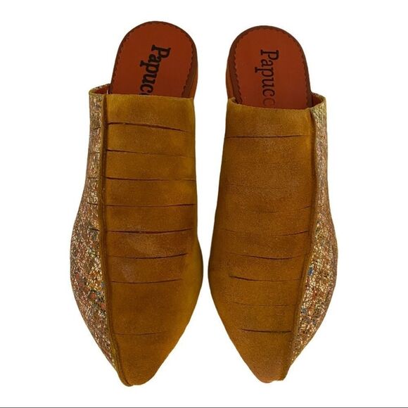 Papucei New Women’s Snake Mule Leather - Picture 3 of 9